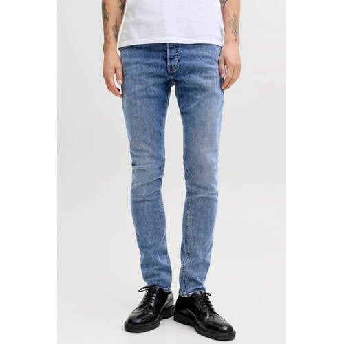 JACK & JONES JEANS INTELLIGENCE JJIGLENN JJORIGINAL slim fit jeans blue denim
