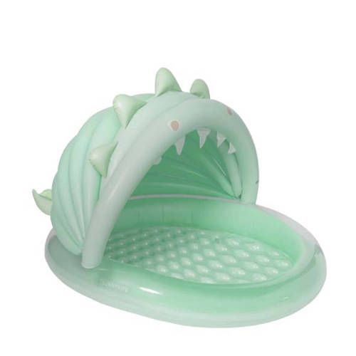Sunnylife Kids Inflatable Games Zwembad Dino - Green