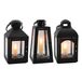 Svenska Living Lantaarn led kaars 10x10x21cm timer 3xaaa (exclusief)