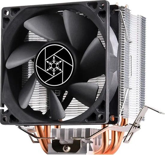 SilverStone SST-KR02 CPU Cooler - For Intel & AMD Sockets - 92mm Fan
