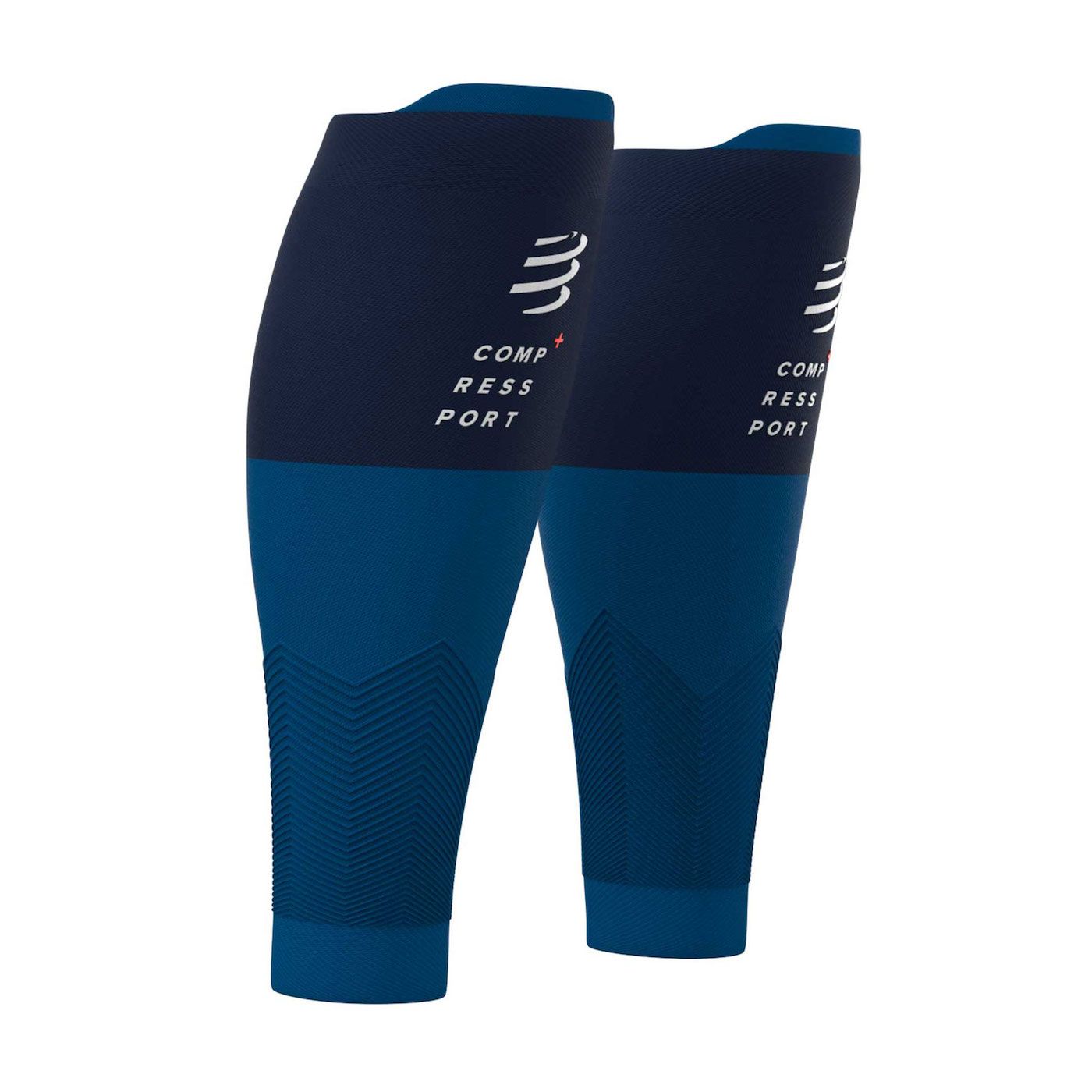 Compressport R2 v2 - Blauw - Maat: 7640314041806
