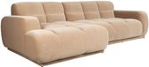 Zuiver Hazel 4-Zitsbank Links Beige