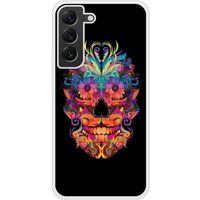 Samsung Siliconen hoesje compatibel met Galaxy S22 Plus Carnival Mask