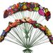 Merkloos Omgoods - Set van 120 Kleurige Tuin Vlinders voor Decoratie