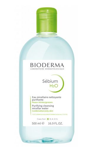 Bioderma Sébium H2O Purifying Cleansing Lotion - 500 ml