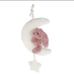 Mini Club Pluche Knuffel Muziekmobile - Roze/Creme Konijn
