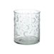 Bougeoir pour bougie chauffe-plat, verre, étoile et lune, Ø7,5 x 6 cm