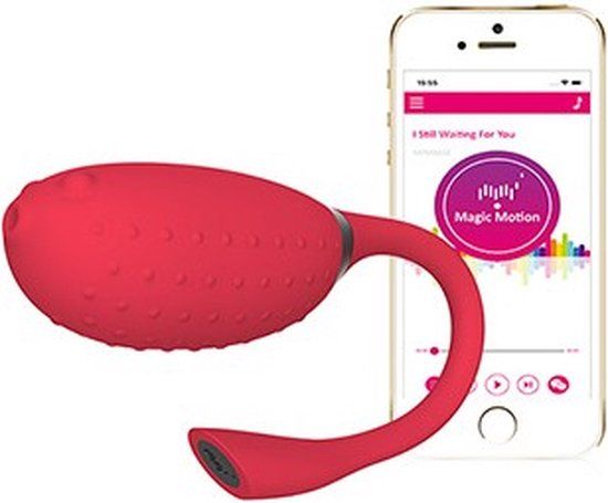 Magic Motion - Fugu Red - Rood - Siliconen