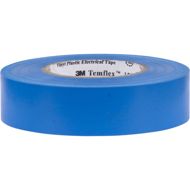 3M Temflex vinyl isolatietape Blauw 19mmx20m