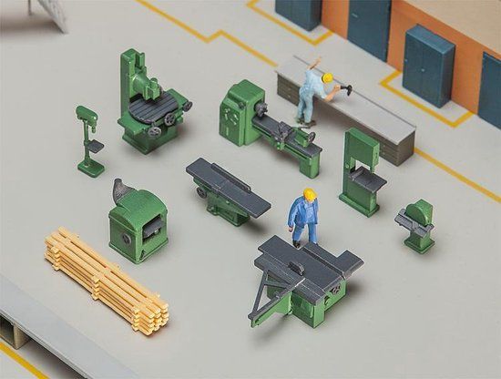 Faller - Werkplaatsinrichting - Schaal H0 - Modelbouwset