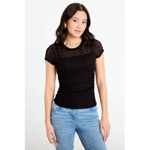 Cache Cache Zwart Top