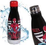 sarcia.eu MARVEL Spider-Man STALEN WATERFLES, roestvrijstalen fles VOOR JONGEN 500ml
