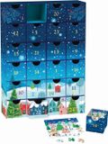 Eurographics Adventskalender Kerstdorp 24 x 50 Puzzelstukjes