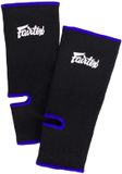 Fairtex Enkelsteun - Zwart/Blauw - Standaard Maat