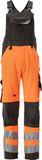 Mascot Safe Supreme Amerikaanse overall met kniezakken 15569-860 - hi-vis oranje/donkerantraciet - C68 - 82