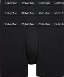 Calvin Klein Boxer Brief 3Pk Zwart Katoen/elastaan Mannen S
