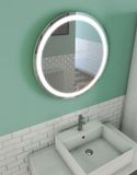 AURLANE CIRCLE LIGHT LED Bathroom Mirror 59cm Diameter