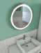AURLANE CIRCLE LIGHT LED Bathroom Mirror 59cm Diameter