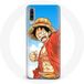Maniacase Etui voor Samsung Galaxy A70 One Piece Luffy Anime