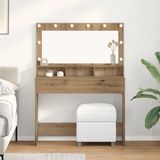vidaXL Kaptafel Artisan Eiken Hout 100 x 41 x 135 cm