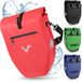 Sacoche de vélo porte-bagages - Étanche - 23-28 litres - Réflecteurs - Verrouillable - Pour trajets domicile-travail