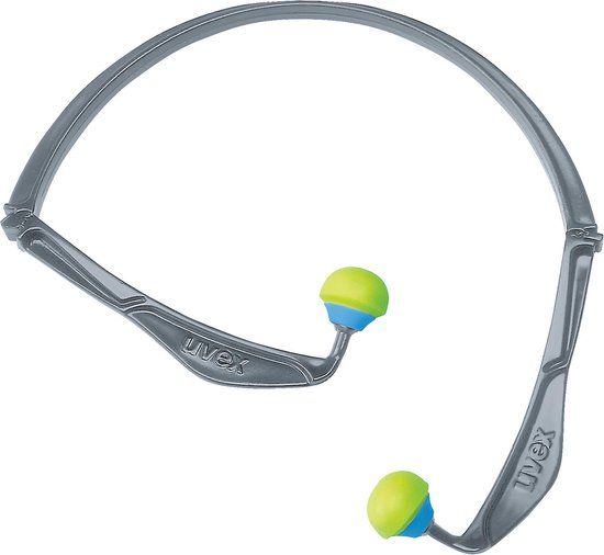 uvex X-FOLD 2125344 Beugel-gehoorbescherming 23 dB Blauw, Geel