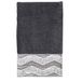 Avanti Linens Chevron Galaxy Collectie, Handdoek, Graniet