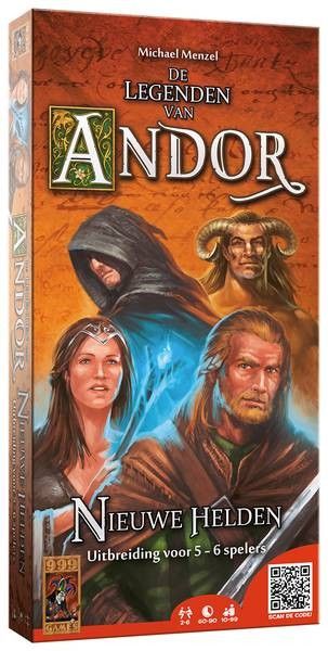 999 Games De Legenden van Andor: Nieuwe Helden 5/6 - Bordspel - Multicolor - Vanaf 10 jaar
