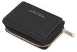 Portefeuille femme - Grande organisation avec compartiment à monnaie - Noir