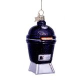 Vondels boule de noël - Barbecue kamado 11cm en verre, couleur noir 1 pièce