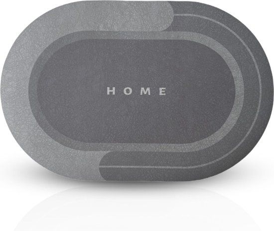 Vulpes Goods® Badmat - Luxe Douchemat - Antislip, Waterabsorberend en Comfortabel - 40x60CM - Sky Grey