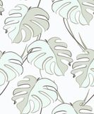 Novamur Kylie Behang met groene monstera print - 81607