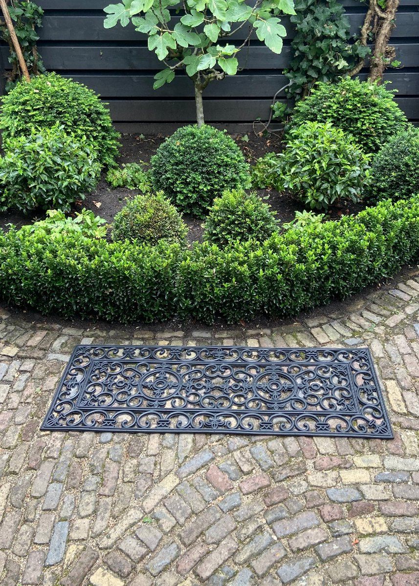 Esschert Design Rubberen Deurmat XL - Zwart