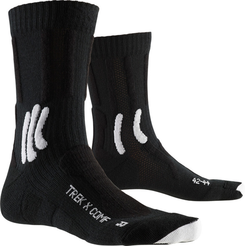 X-SOCKS Trek X COMF Sokken Heren, black melange EU 39-41 2019 Trekking- & Wandelsokken