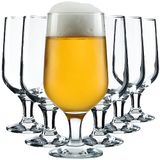 KADAX Bertha Set van 6 hoogwaardige tulpenglazen, 385 ml, cocktails en dranken