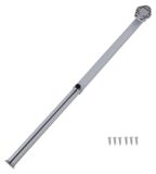 Table leg telescopic, aluminium, height adjustable 580 to 1000 mm