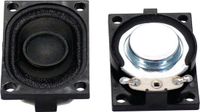 Visaton K 28.40 - 8 Ohm 1.6 inch 4 cm Mini-luidspreker 2 W 8 Ω Ovaal, Kunststof membraan