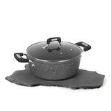Nieuwe Petra Dark Casserole 26 cm, met deksel