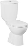 Creavit Sedef staand toilet / vloertoilet met sproeier (bidet) – S-trap vloeruitlaat – wit