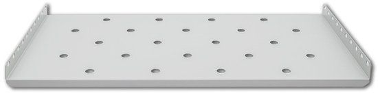Qoltec Rack Kast Schap - Staal - Grijs - 25 cm x 49 cm