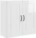 vidaXL Kalmar Vaatwasserpaneel, hoogglans wit, 80 x 31 x 80 cm