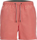 JACK & JONES JPSTFIJI JJSWIM SOLID LY SN Zwemshort Mannen XXL Hot Coral Effen