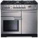 Falcon PDL100DFSSCEU - Fornuis - 100 cm - Gas - Aluminium - Energieklasse A