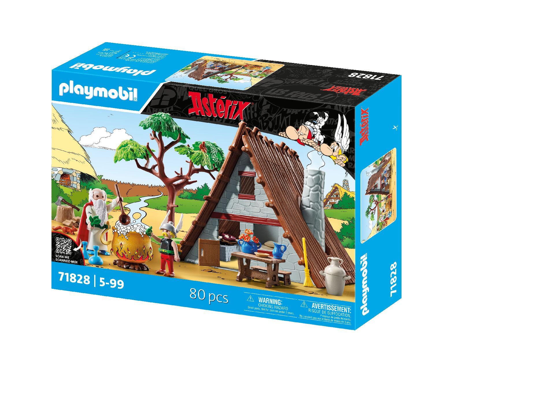 PLAYMOBIL Asterix 71828 - Asterix Huis - Action/Adventure Speelgoedset - 4+ Jaar