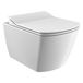 Boss & Wessing Wandcloset BWS Flat Rim-off Met Bidet Keramiek Wit (Excl. Zitting)