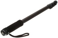 Amazon Basics Monopod, 54 tot 170 cm, lichtgewicht, draagbaar, uitschuifbaar, voor camera en fotografie, aluminium, telescopisch, zwart