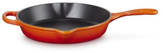 Le Creuset skillet hoge koekenpan ø 26 cm gietijzer vulcanique
