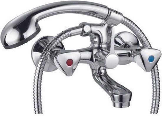 Nemo Go Easy II Badmengkraan - Chroom - Inbouw - 15 cm Hartafstand