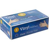 Rubberex Gants Vinyle Clair S 100uts