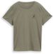 Tom Tailor - T-shirt met bloemenborduursel - Maat XXXL - cloudy green